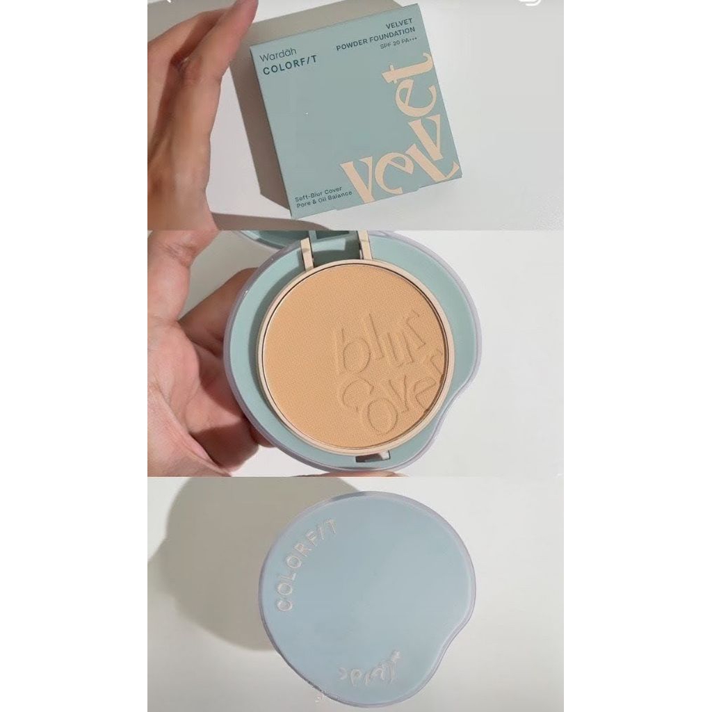 WARDAH Bedak Wajah Basah Cushion Colorfit 5D Long Lansting Dnegan SPF 50 PA+++