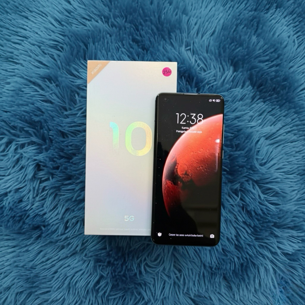 XIAOMI MI 10 8/256GB Second Original Ex Garansi Resmi Murah Kualitas Terbaik / Hp Android Second Xia