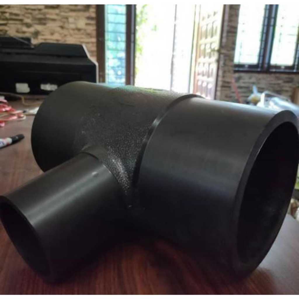 Fitting Hdpe - Tee Reducer Buttfusion Hdpe 160 x 110mm / 6" x 4" inch PN16