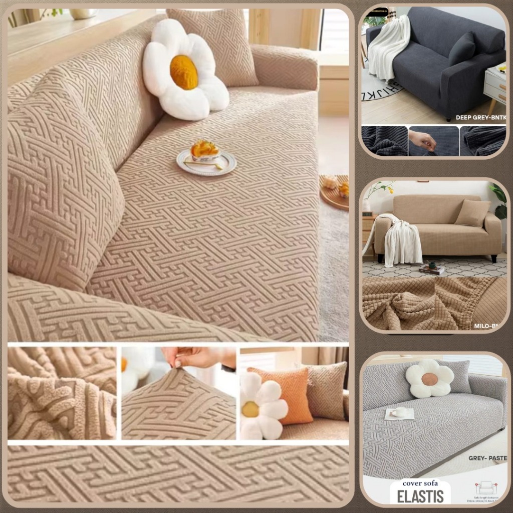 Cover Sarung Sofa Elastis sarung Sofa 1 2 3 Dan 4 Seater Sarung Sofa 1 2 3 Dan 4 Dudukan
