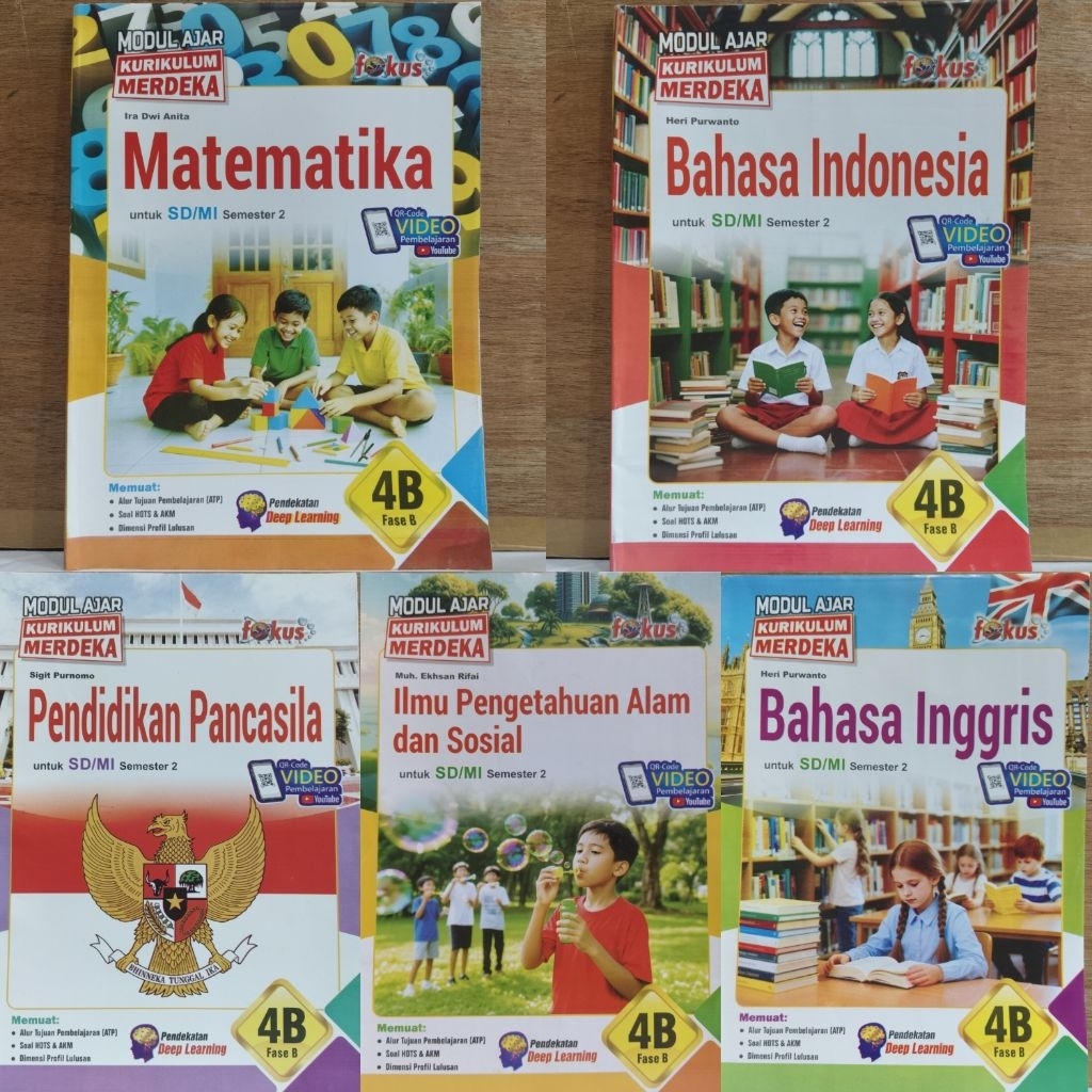 [LKS Fokus] Kurikulum Merdeka SD/MI Kelas 4 Semester 2