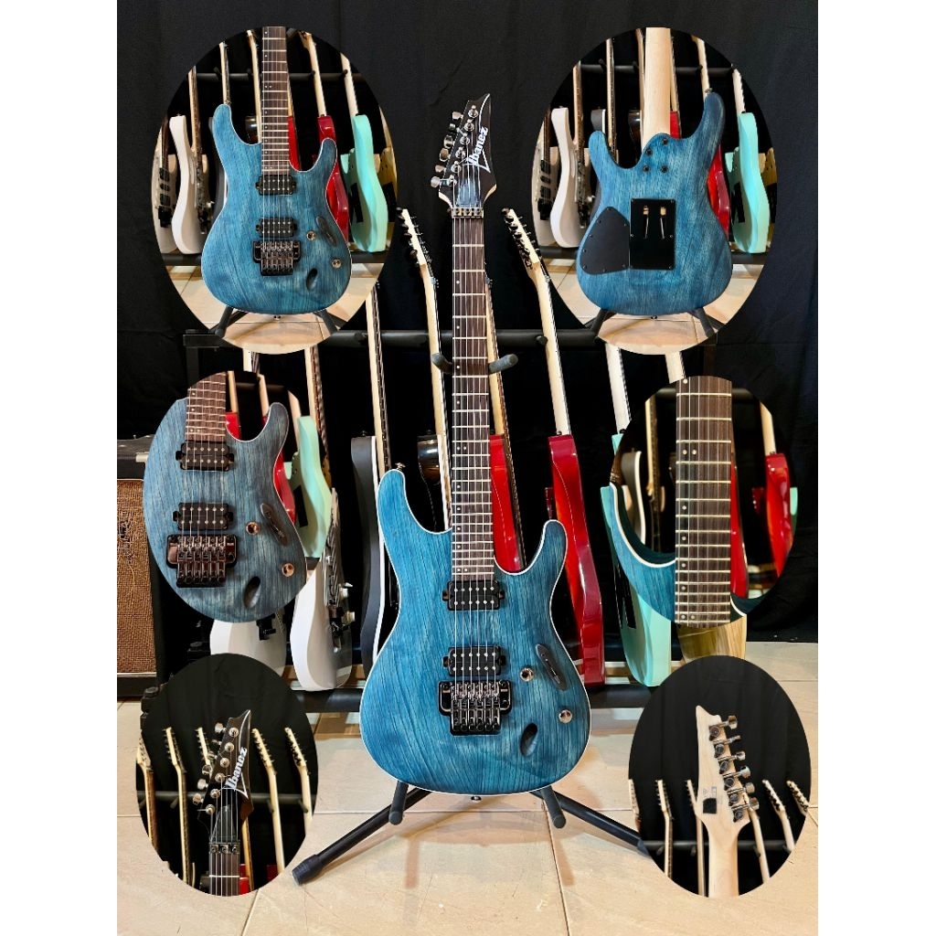 IBANEZ S520AH Cosmic Blue Flat