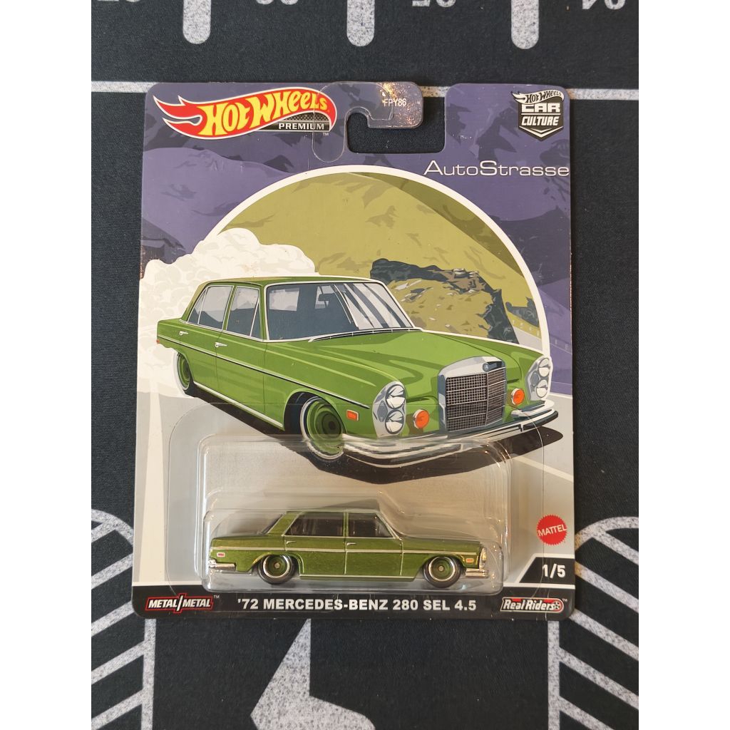 Hot Wheels 72 Mercedes Benz 280 SEL 4.5
