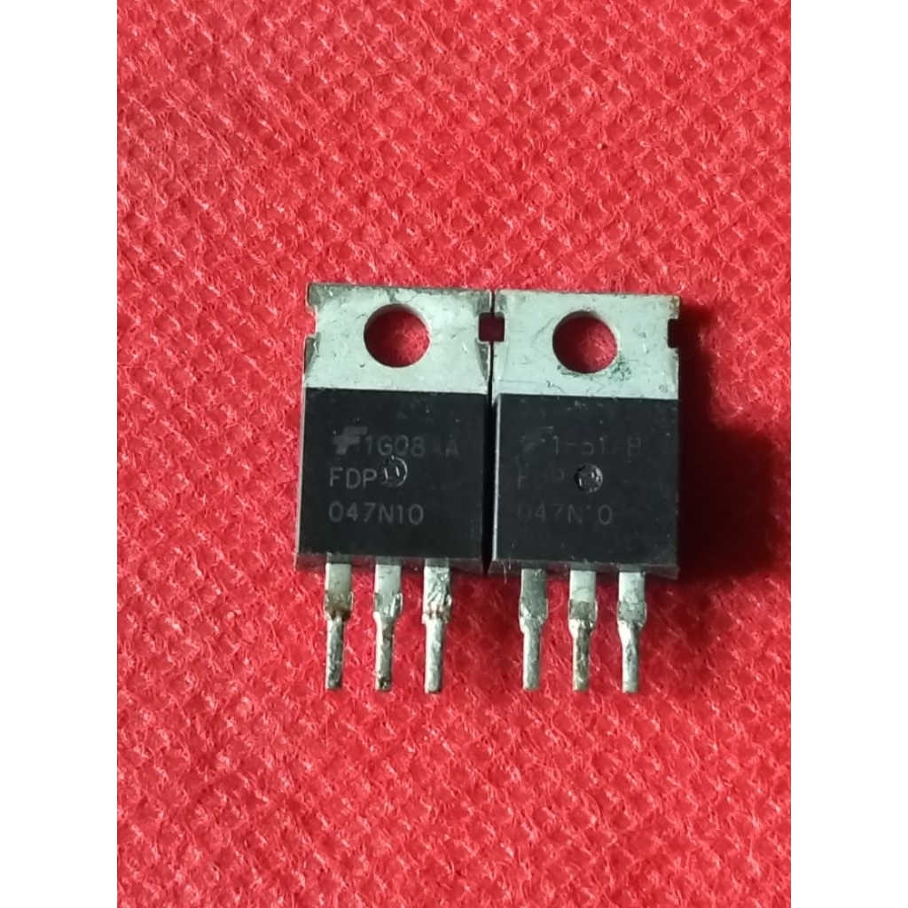 MOSFET TRANSISTOR FDP047N10 164A 100V 375W BEKAS