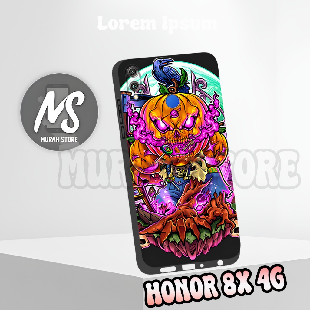 MS23/ Softcase Karet HONOR 8X / Motif Monster / Case HONOR 8X / Silikon HONOR 8X