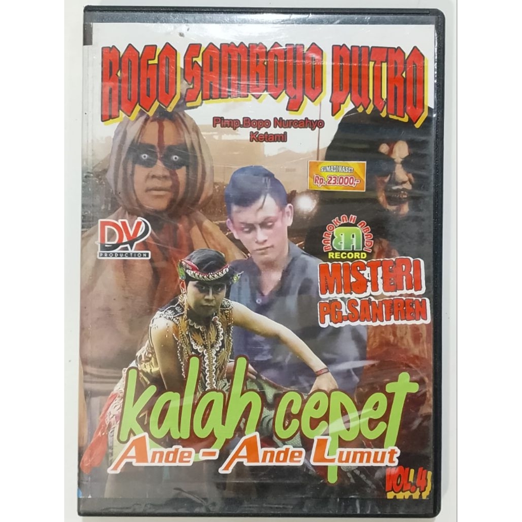 vcd jaranan Rogo Samboyo kalah cepat