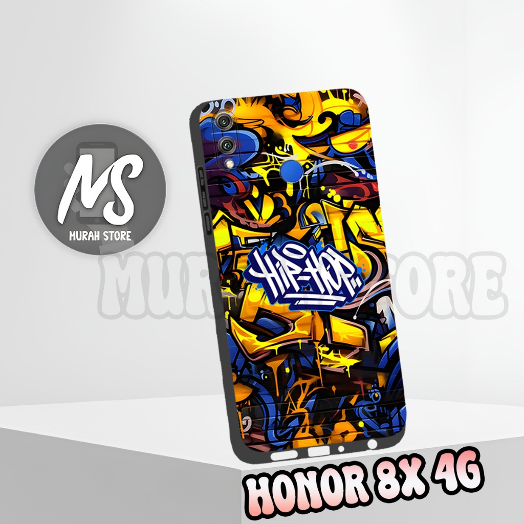 MS33/ Softcase Karet HONOR 8X / Motif Grafity / Case HONOR 8X / Silikon HONOR 8X