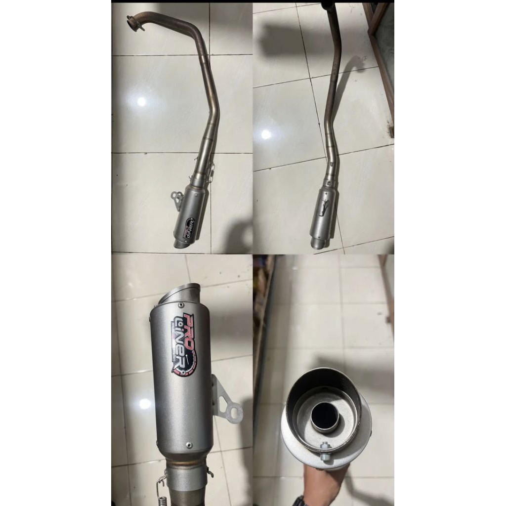 KNALPOT PROLINER YAMAHA R15 V3 / V4 / VIXION R 155 ASLI ORIGINAL FULLSISTEM