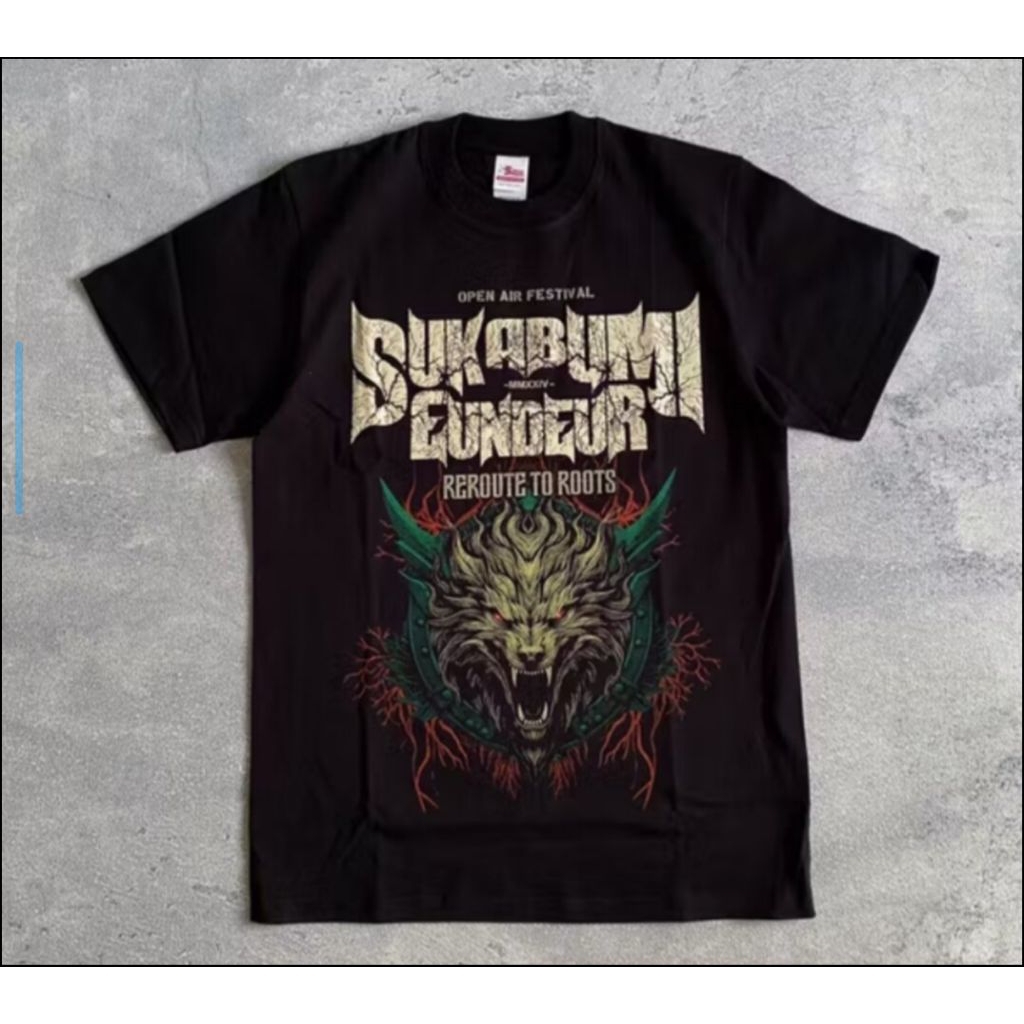 Kaos Distro SUKABUMI EUNDEUR Kaos T-shirt Pria Dan Wanita