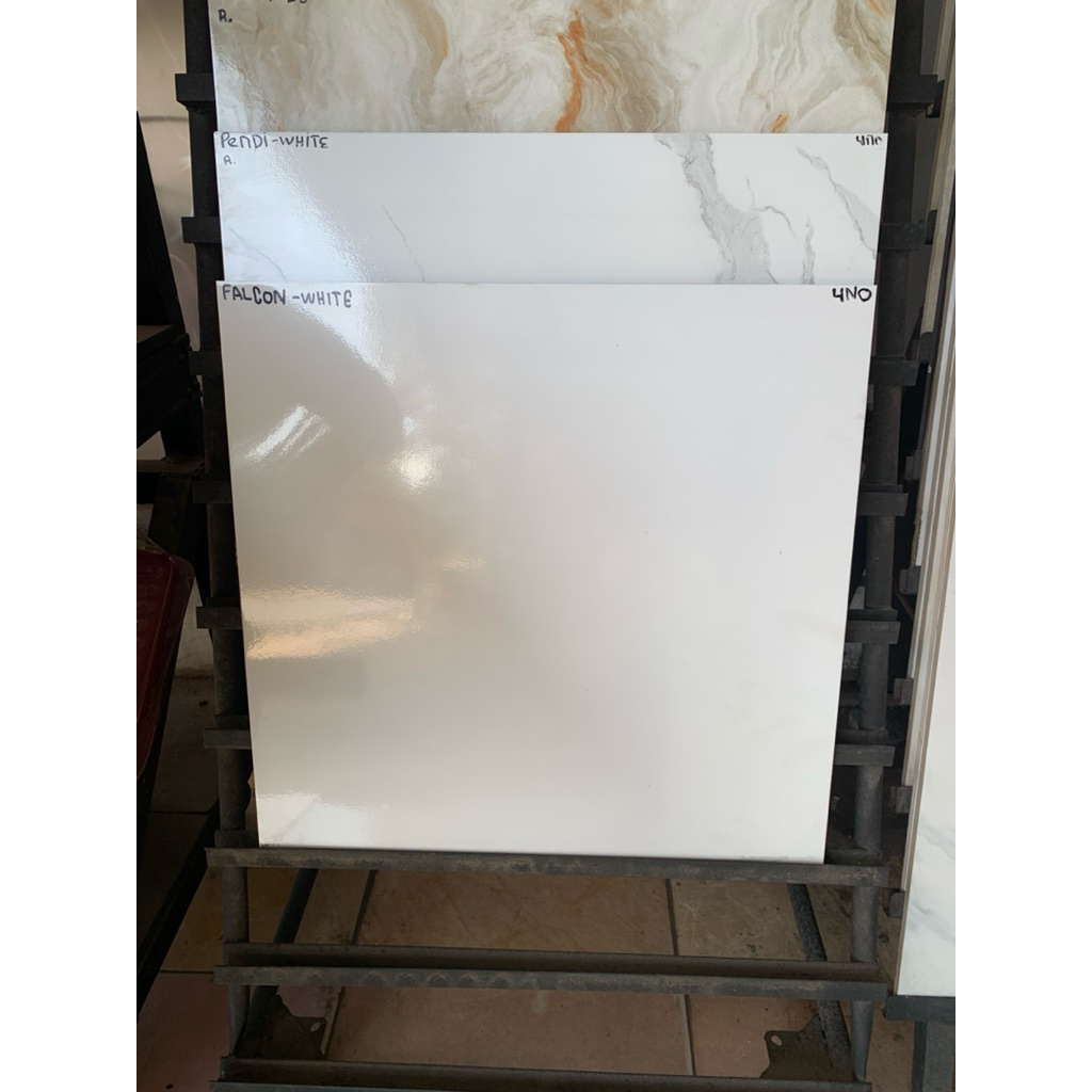 Keramik Lantai Uno Cutting 50x50 Falcon White