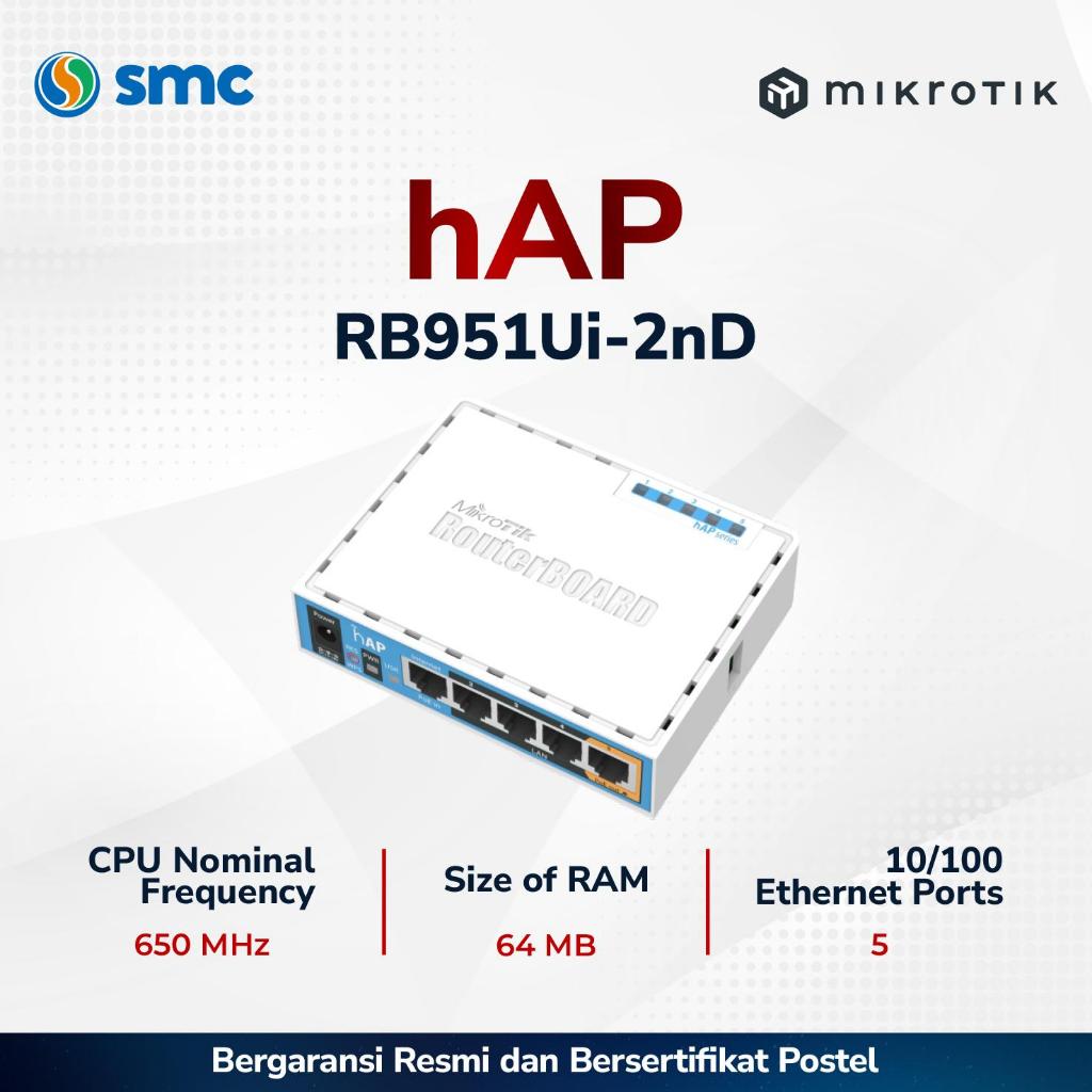 MikroTik hAP RB951Ui-2nD Wireless Router RB951Ui 2nD