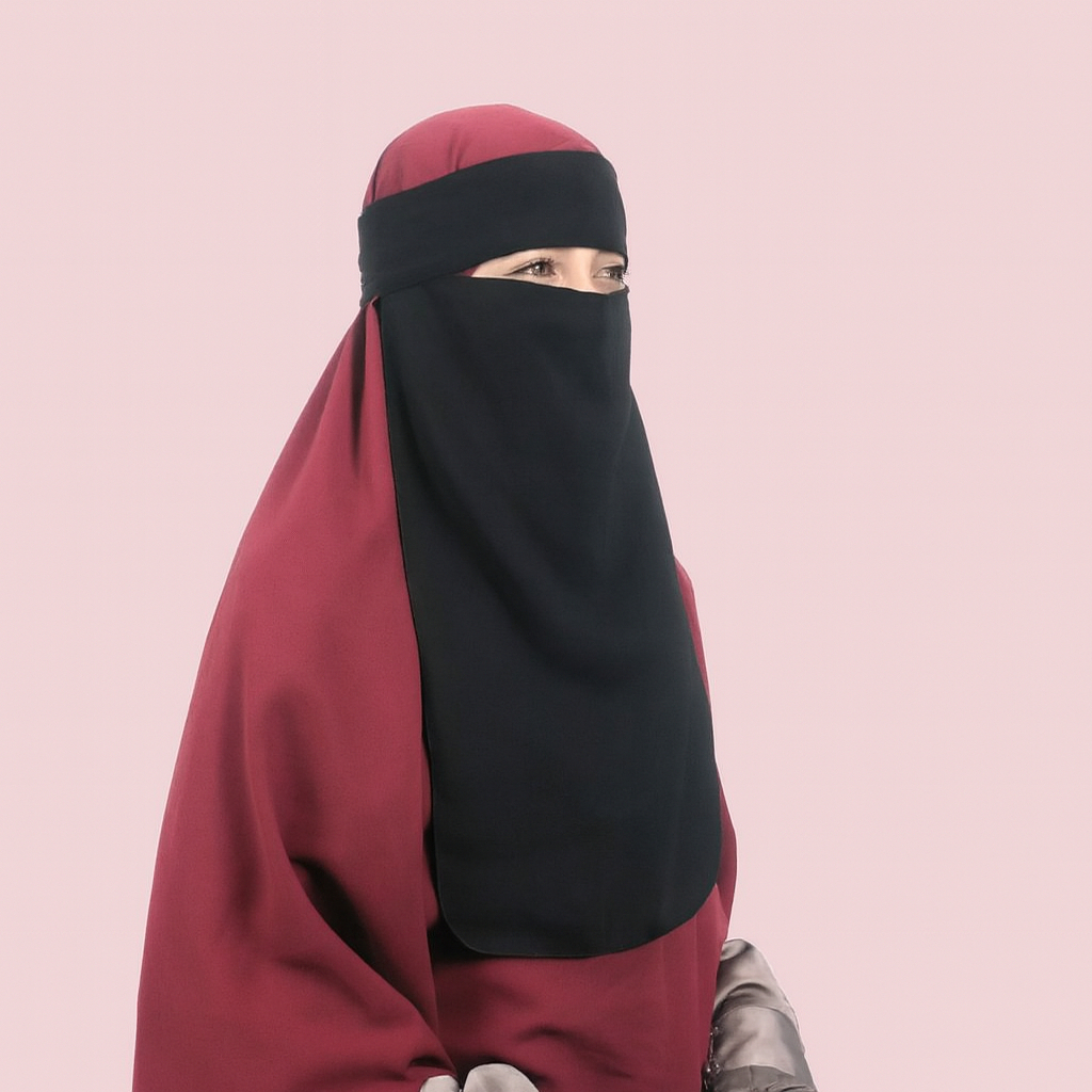 hijabinspo - Niqab Bandana Niqab Cadar Niqab Yaman Niqob Cadar Niqob Warna