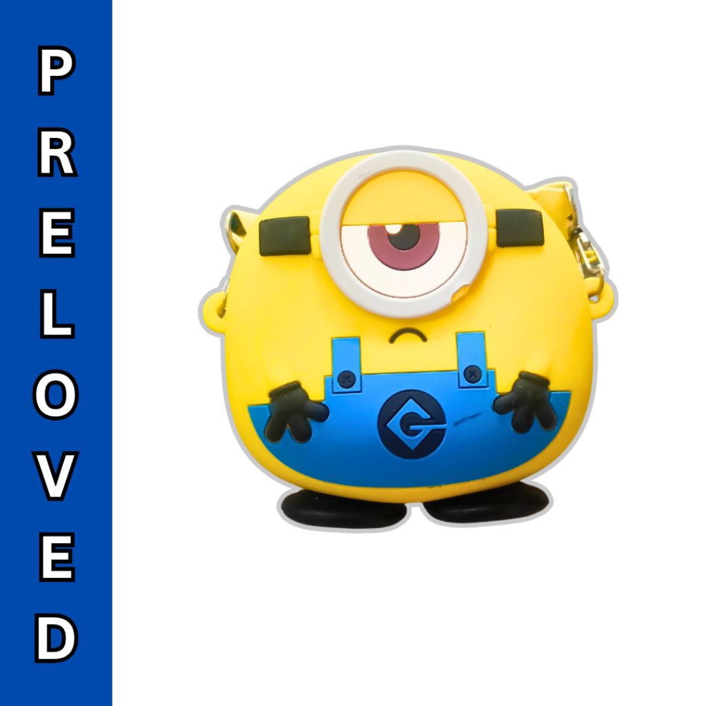 Tas Silikon Anak | Tas Jelly Rubber Karakter Minion