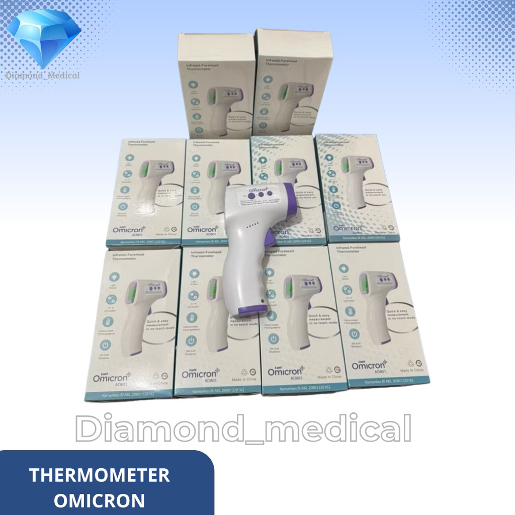 termometer infrared omicron / thermometer digital infrared omicron