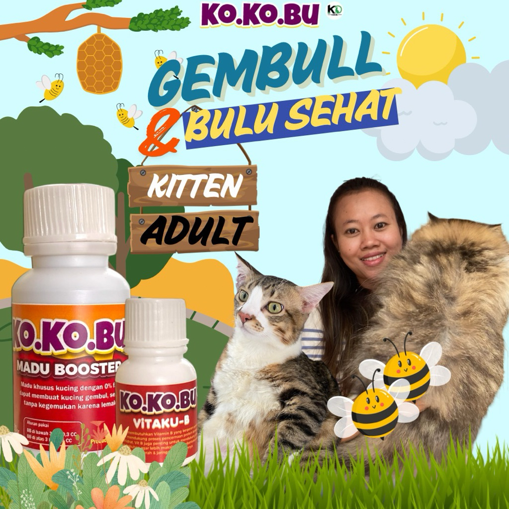MADU BOOSTER KUCING • GEMBULL • IMUN