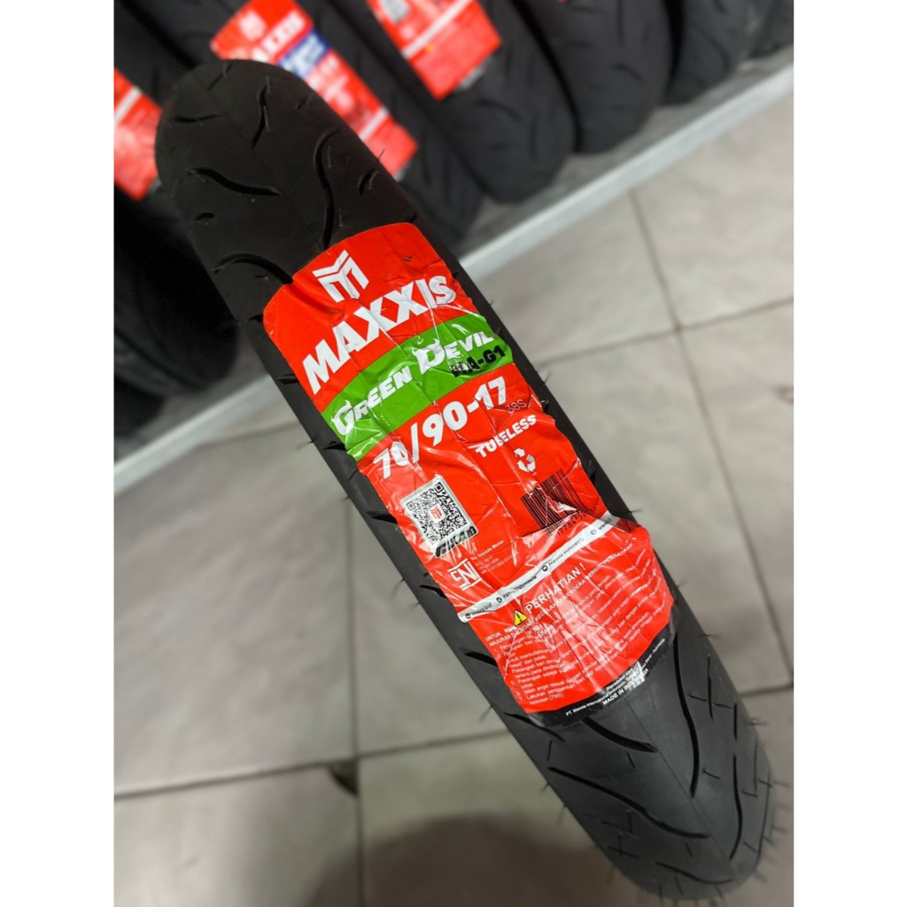 Ban Maxxis Green Devil R17 – Tubeless (70/90, 80/90, 80/80, 90/80)