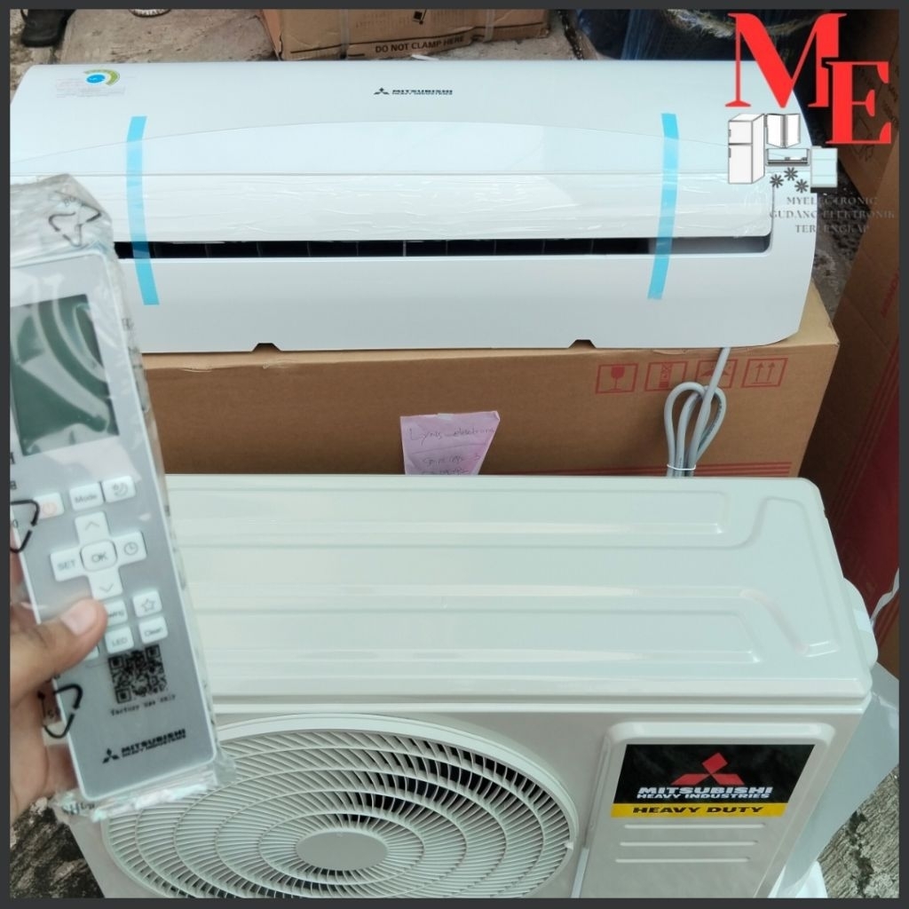 (INSTANT) AC MITSUBISHI SRK-09CXP 1 PK 9000 BTU 824 WATT