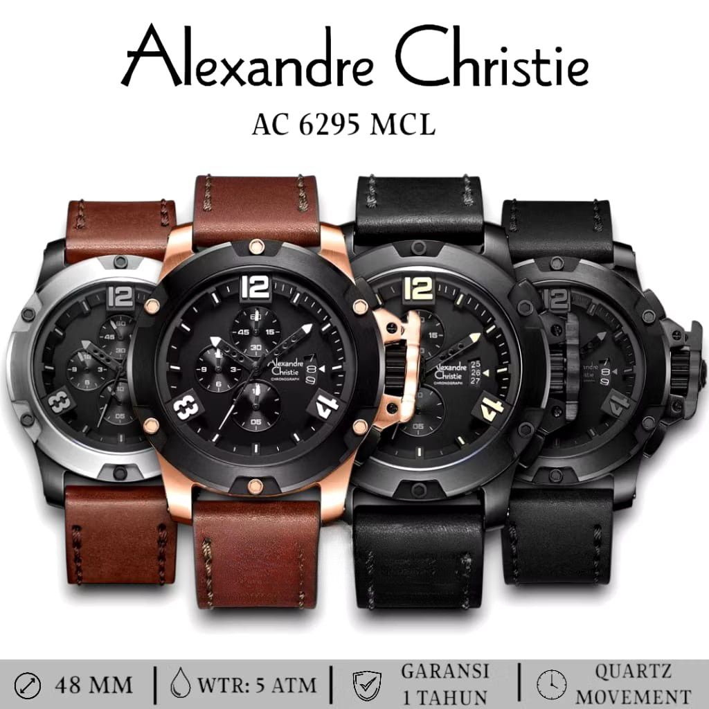 Jam Tangan Pria Alexandre Christie AC6295 AC 6295 Original