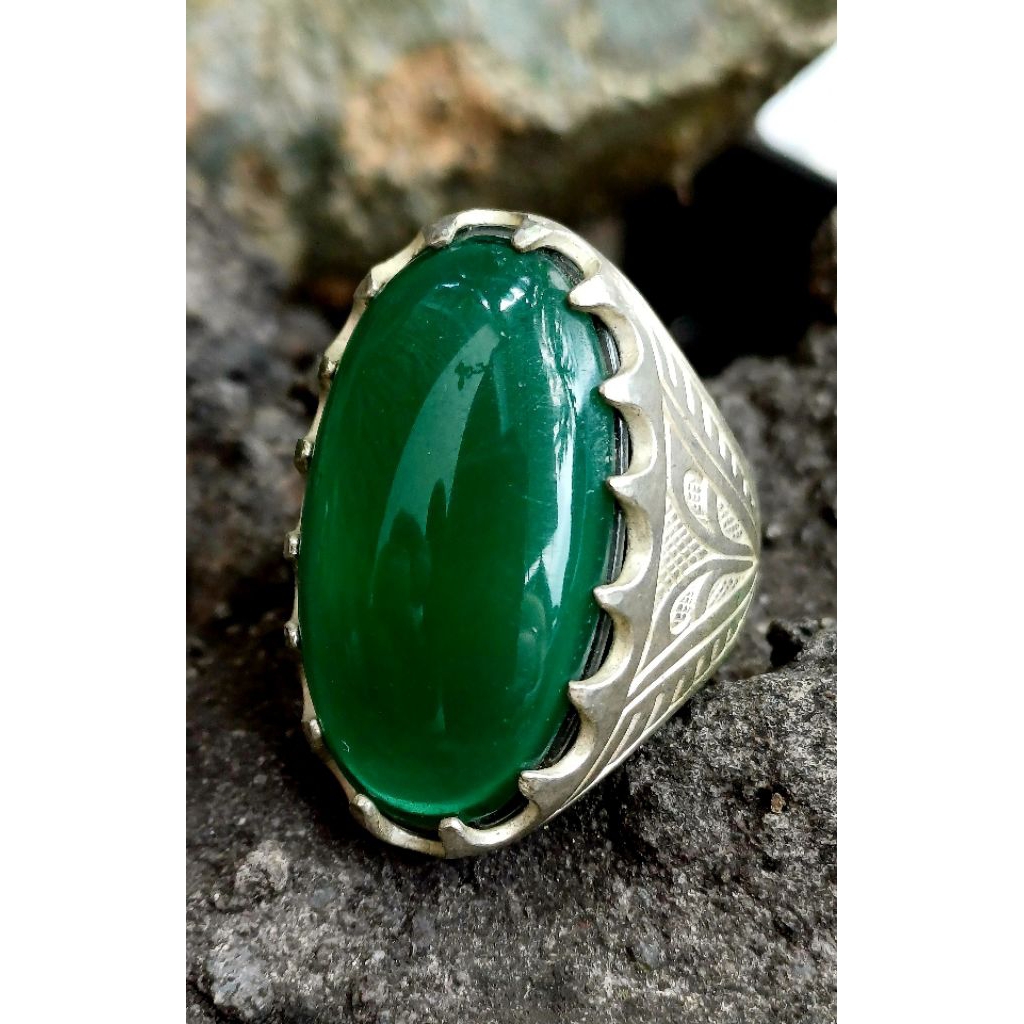 Akik Yaman Hijau 0022