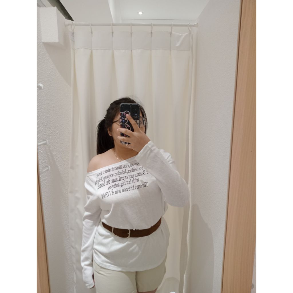 blouse wanita/blouse model Sabrina/