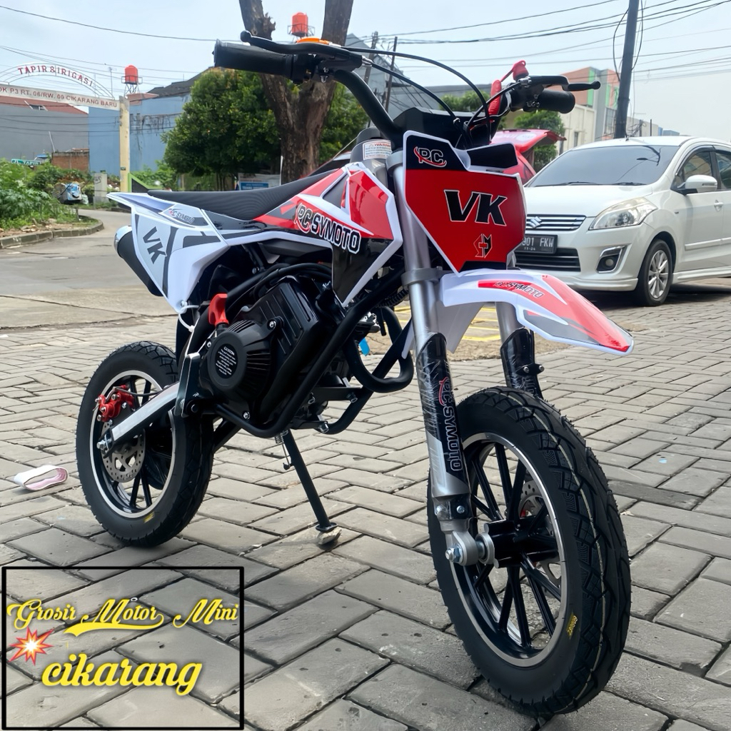 MOTOR MINI TRAIL 50CC VK PULLSTARTER MESIN 4TAK