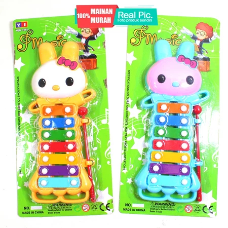 MAINAN ANAK XYLOPHONE MELODY 8860A MAINAN EDUKASI BERMUSIK ANAK XYLOPHONE BERKARAKTER