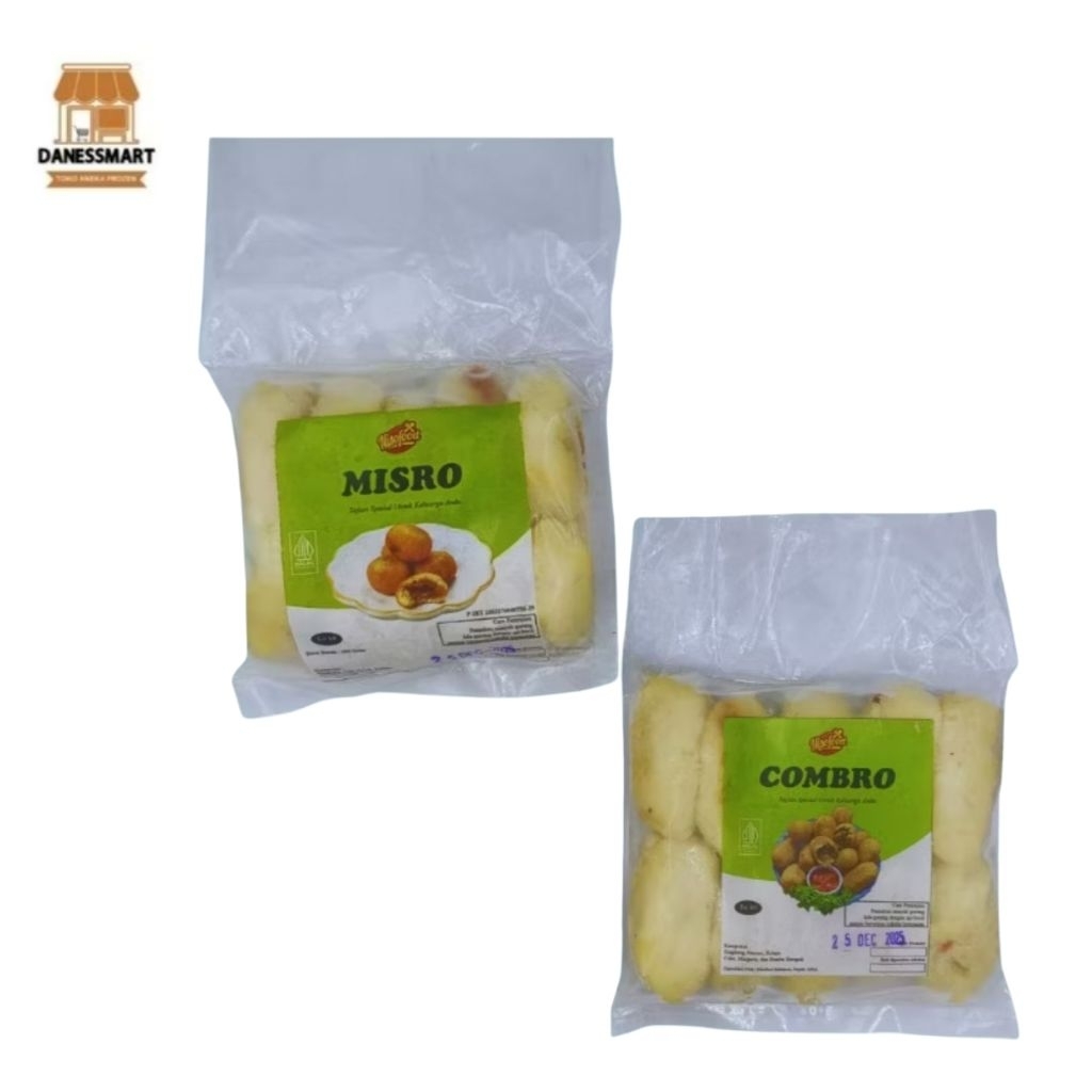 NisoFood Combro / Misro Isi 10pcs Frozen Halal Cemilan Beku