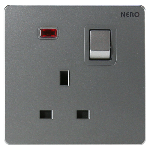 NERO STOPKONTAK/COLOKAN AC CASA X21311VD-GREY