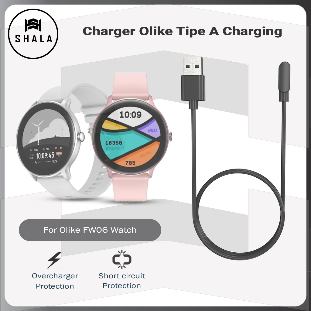 Kabel Charger Olike FW06 Smartwatch Tipe A Charging