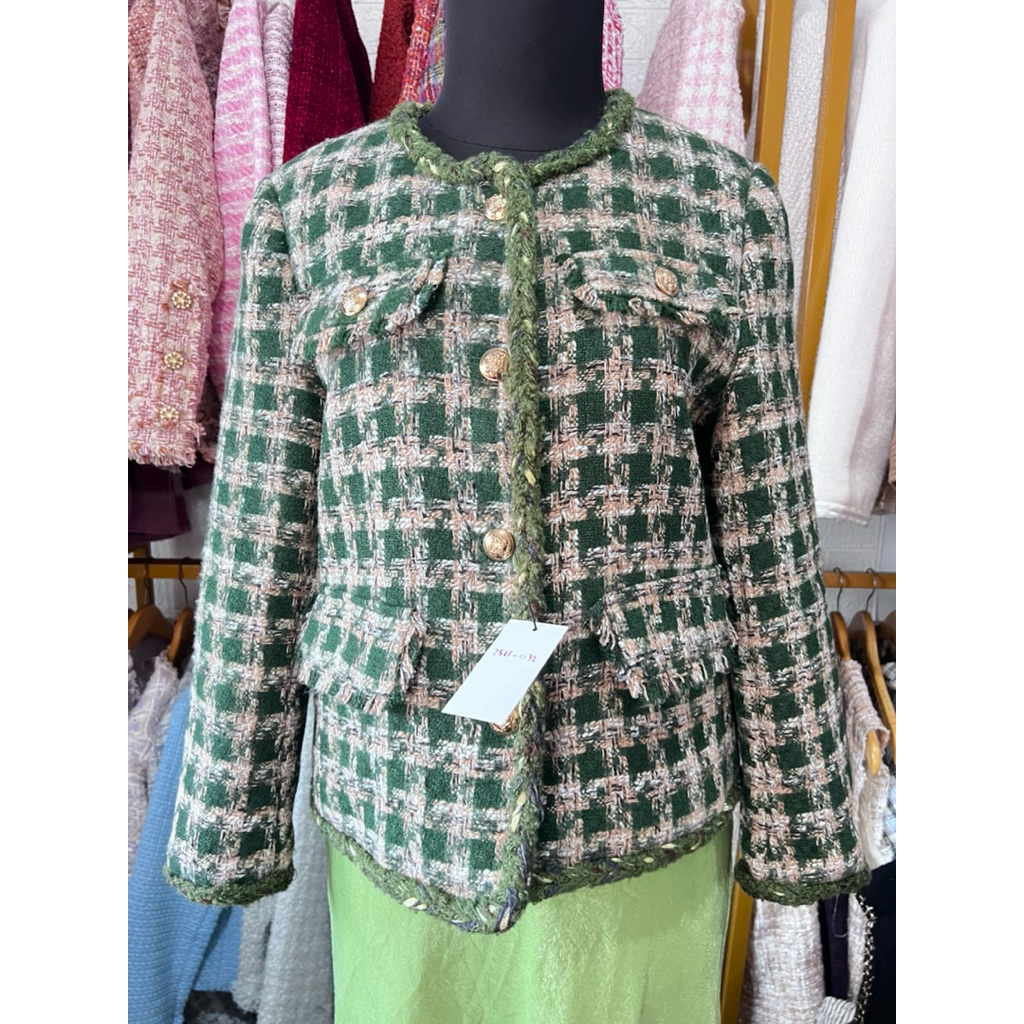 TWEED BLAZER HOUNDSTOOTH 2511-032