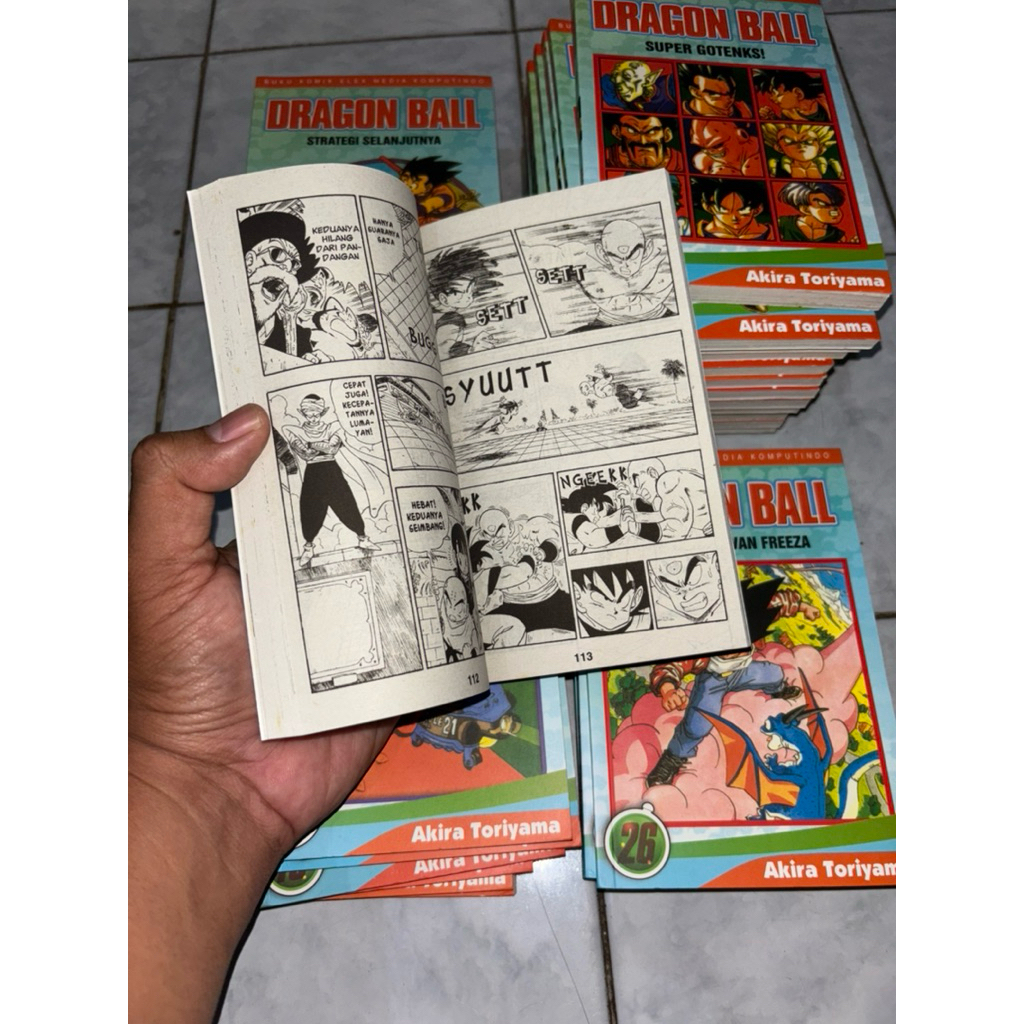 Komik Dragonball Fullset minus 4 vol