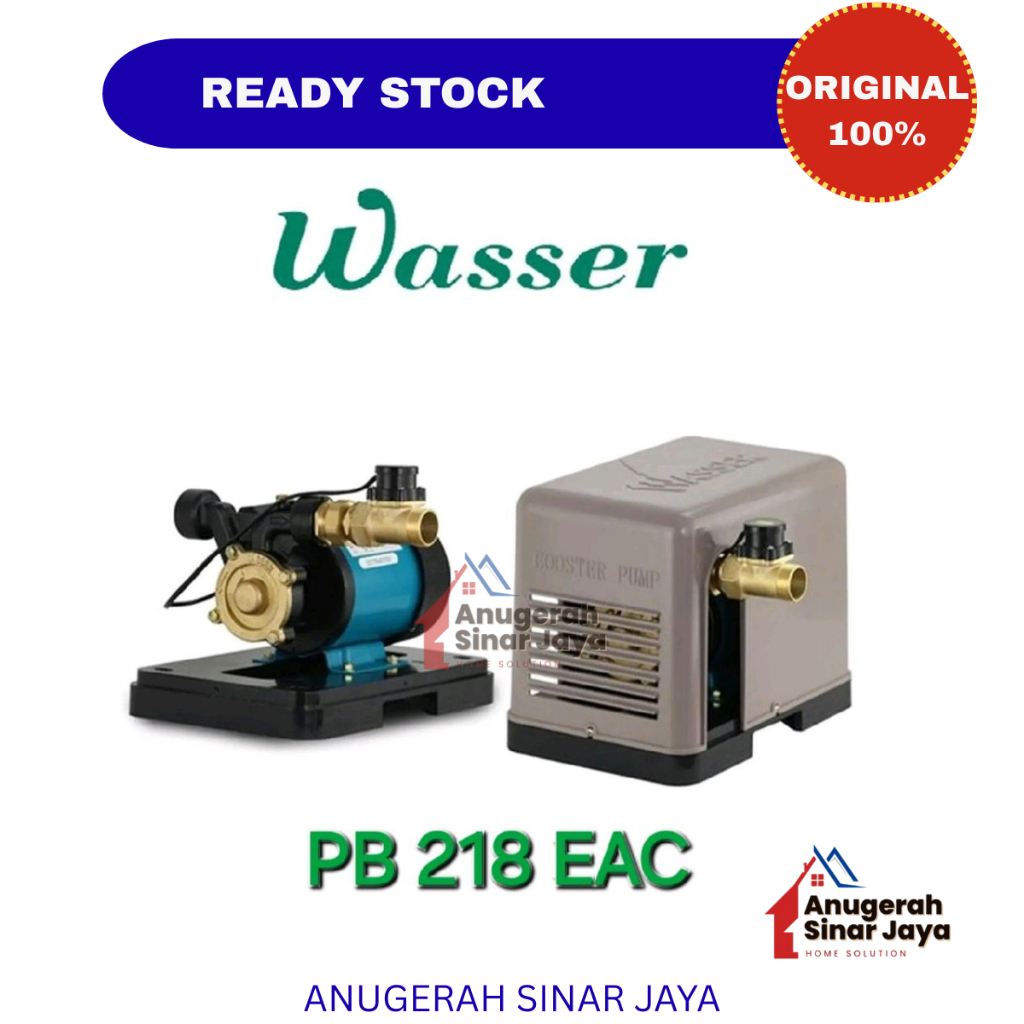 Pompa Dorong Booster Pendorong WASSER PB 218 EA / PB218EA