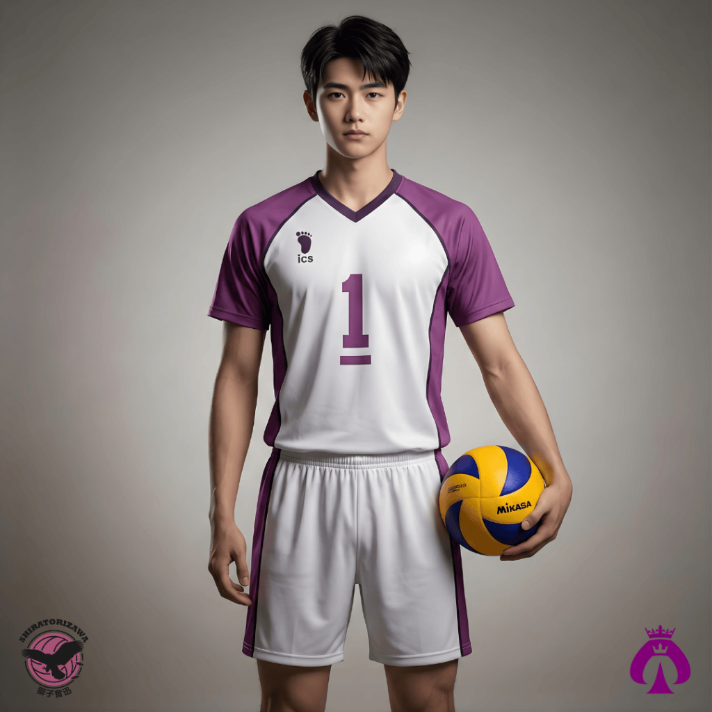 KQ Jersey Haikyuu Shiratorizawa Fullprint – Custom Nama & Nomor Ukuran Anak dan Dewasa | Jersey Ushi