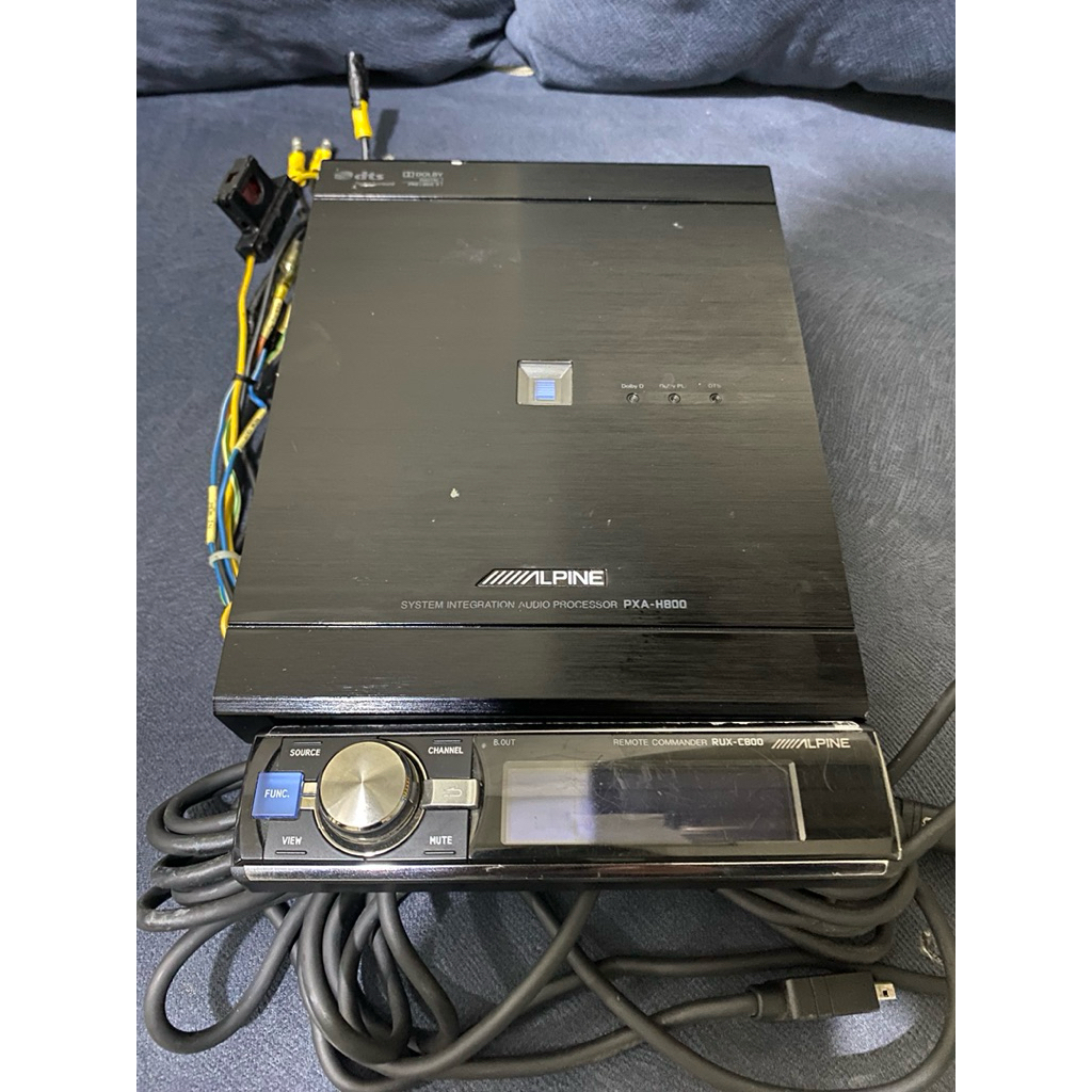 Dsp Alpine Pxa H-800 + Rux