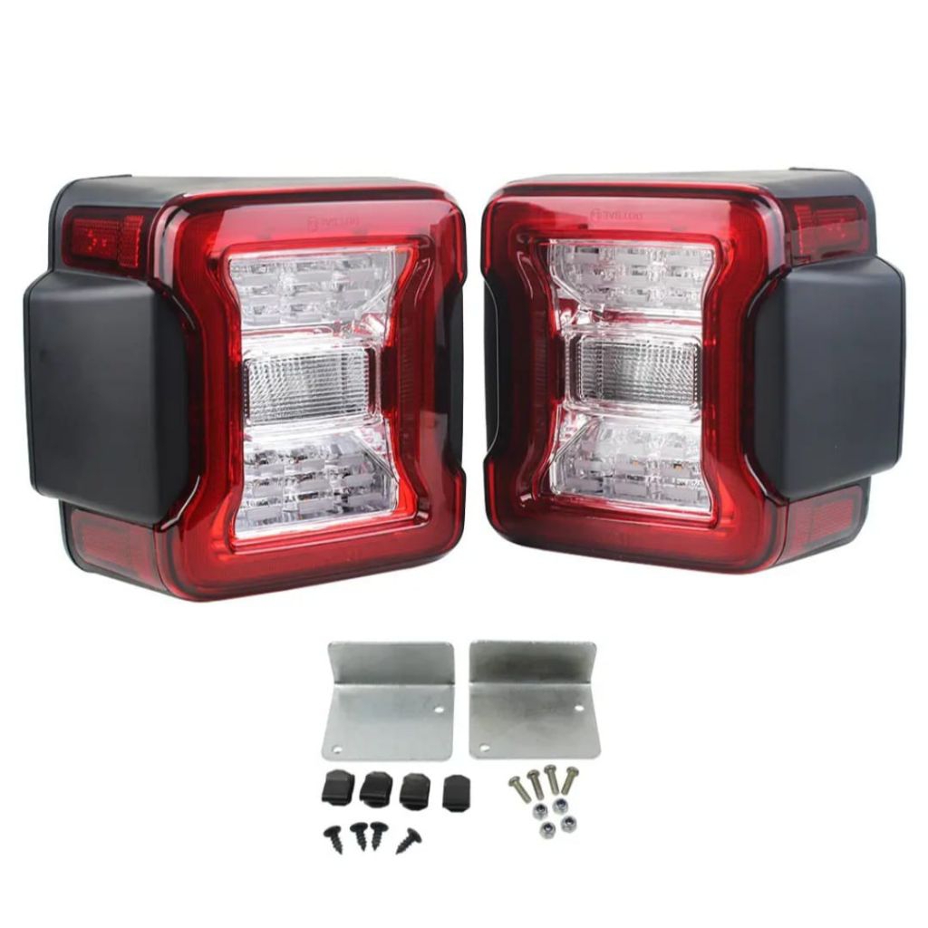 Stoplamp Jeep JK Rubicon Wrangler 2007-2018 Model JL Rubicon Lampu Rem JK Rubicon Model JL