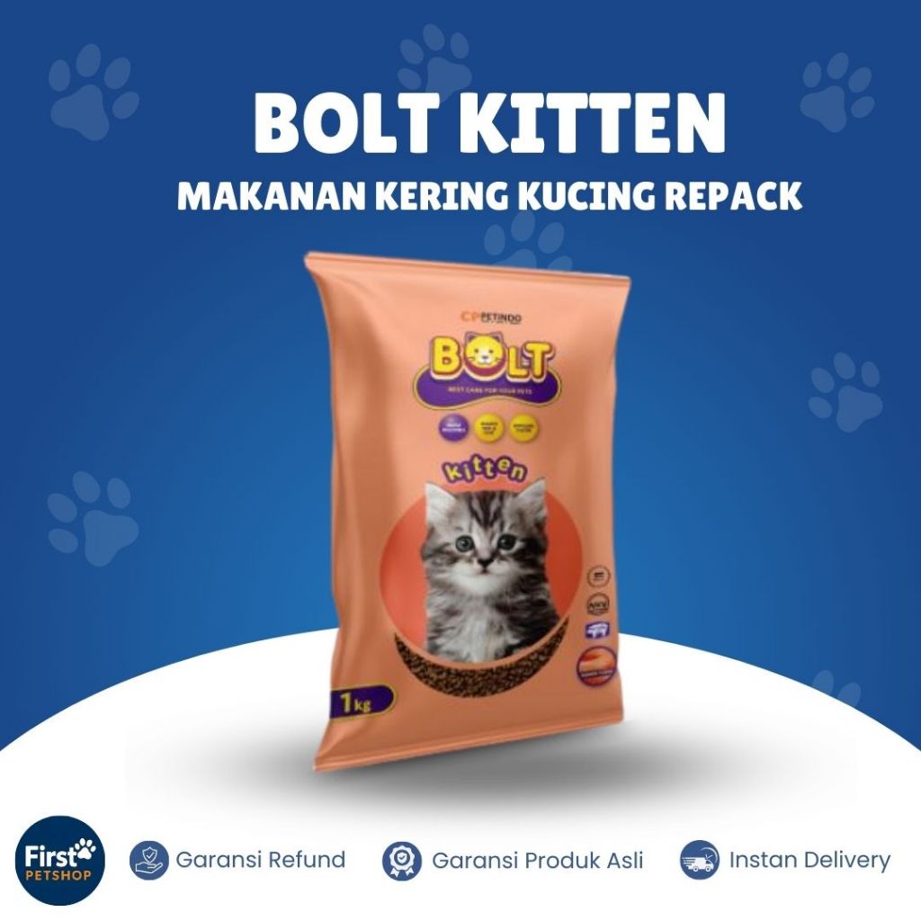 CAT FOOD BOLT CAT KITTEN 1KG