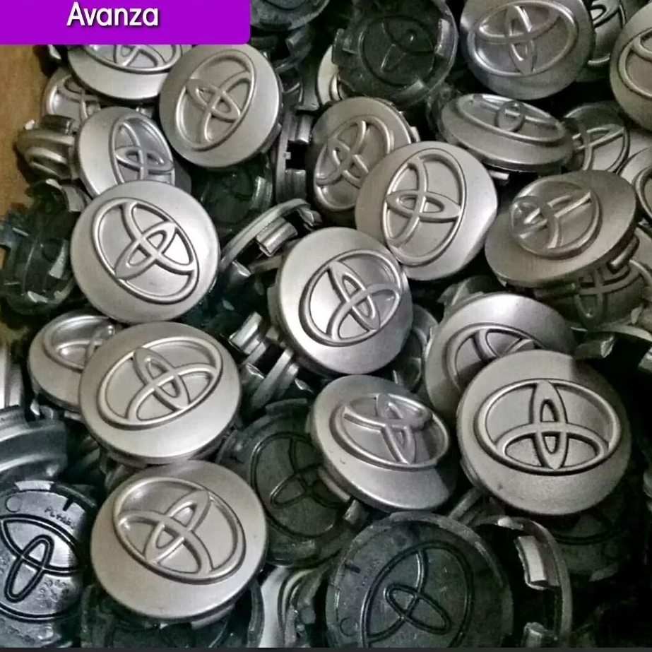 DOP VELG LOGO TOYOTA AVANZA/RUSH/YARIS/VIOS/ALYIS 1PCS