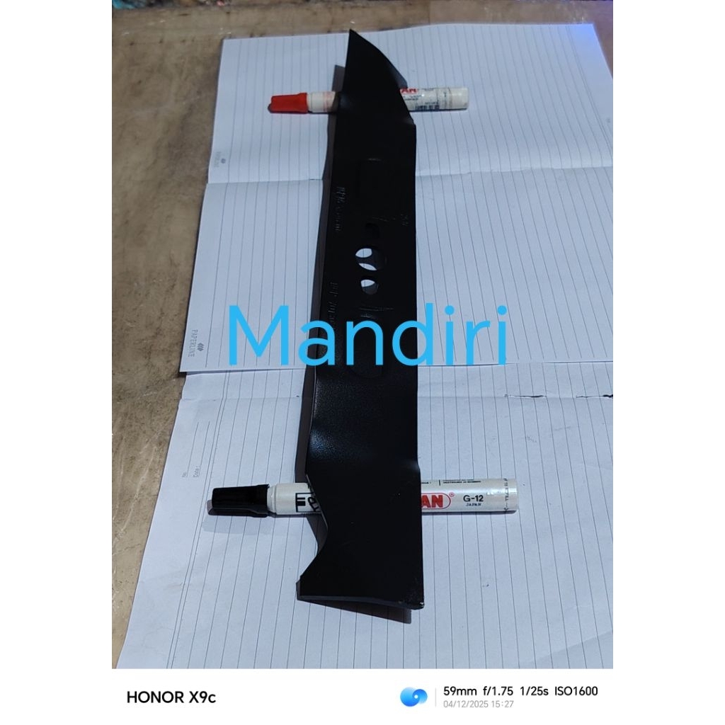 pisau rumput mesin potong rumput dorong