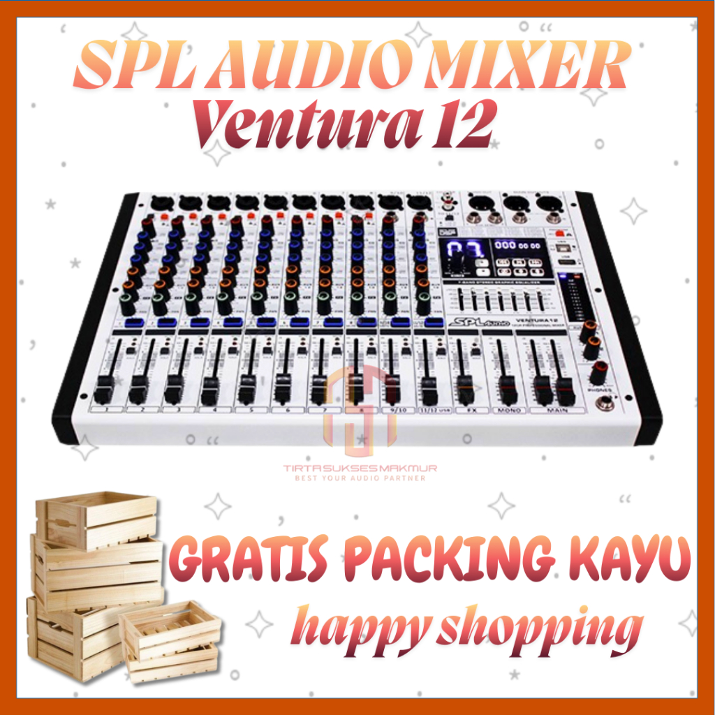SPL Audio Mixer 12 Channel tipe Ventura 12