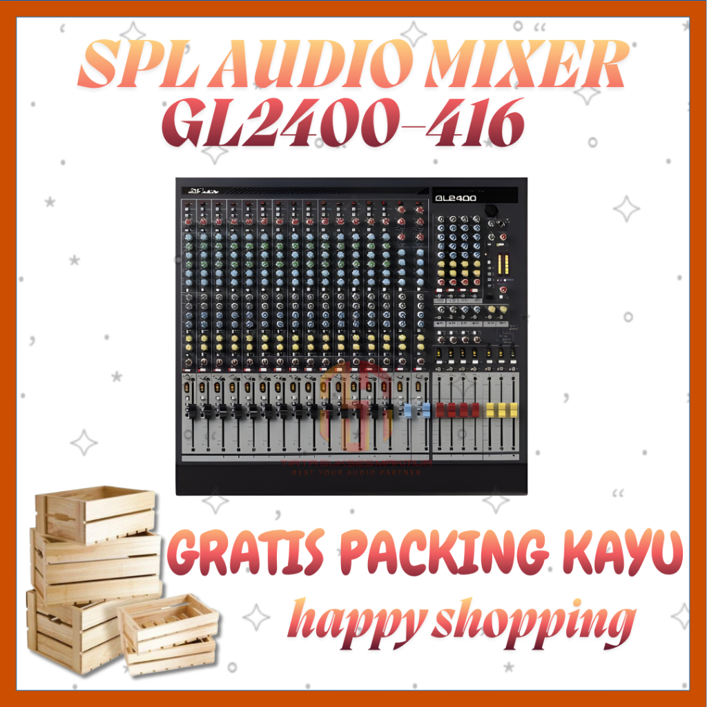 SPL Audio Mixer 16CH GL2400-416