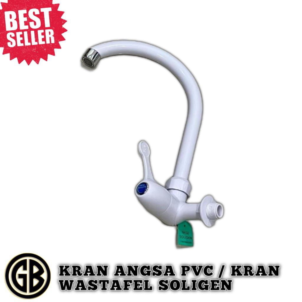 KRAN ANGSA / KRAN WASTAFEL PVC SOLIGEN