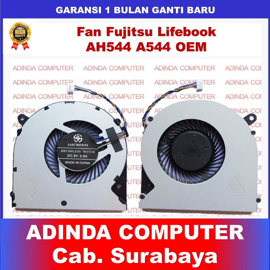 Fan Fujitsu Lifebook AH564 A544 AH544 A556 A514 OEM