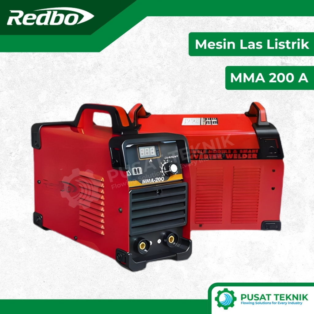 Mesin Las REDBO MMA 200 A Welding Inverter Listrik 2200 Watt