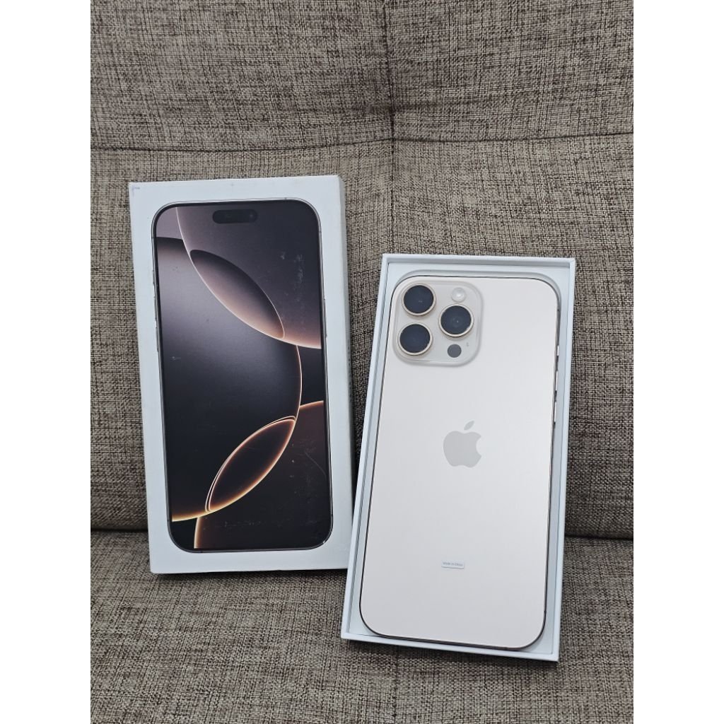 IPhone 16 Pro Max 1000GB Resmi ibox BH100% Cc 4x garansi on november 2026 fullset ori