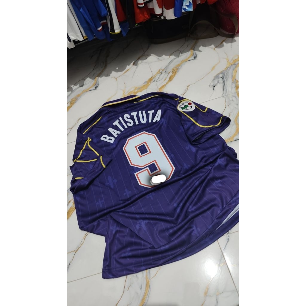 jersey retro Fiorentina Batistuta size XL