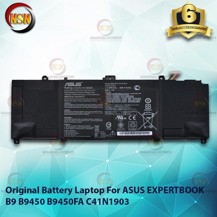 Baterai Original Laptop for ASUS EXPERTBOOK B9 B9450 B9450FA C41N1903