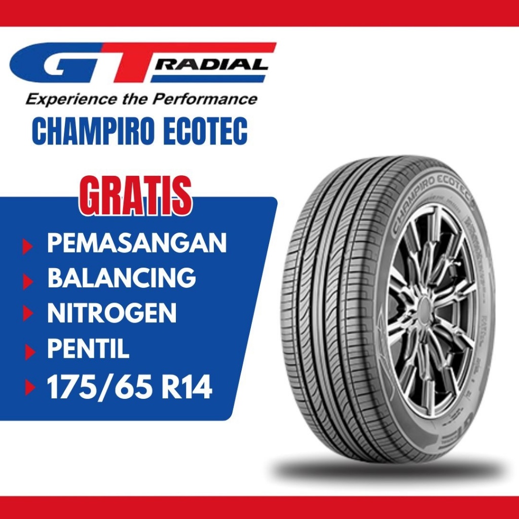 Ban Mobil Agya Ayla GT Radial Champiro  Ecotec 175 65 R14