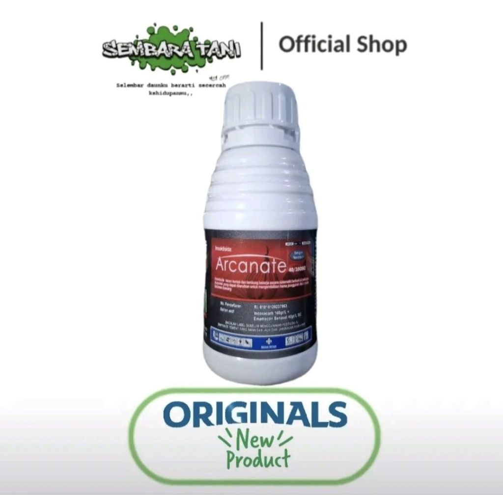 ARACANATE 100ML | INSEKTISISA | INDOXACARB DAN EMAMECTIN BENZOAT