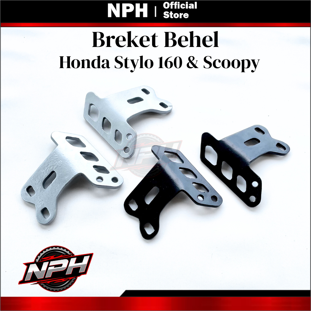 Behel Stylo 160 Bracket Behel Belakang Stylo Scoopy 2023-2025 Bracket Behel Belakang Stylo, Scoopy
