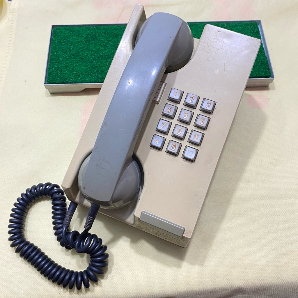 Telepon ketik jadul Vintage